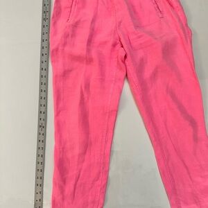 Lily Pulitzer Linen Drawstring Pant In Pink, S